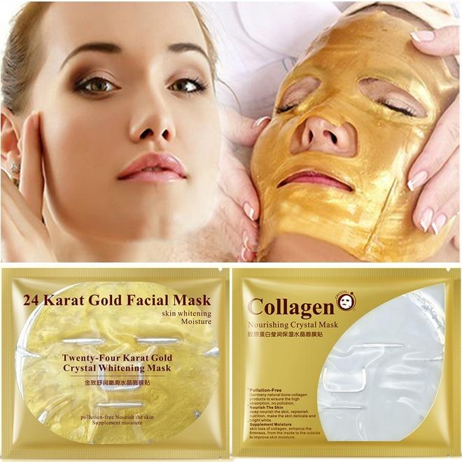 24K Anti-Aging Gold Facial Face Mask (5pcs)