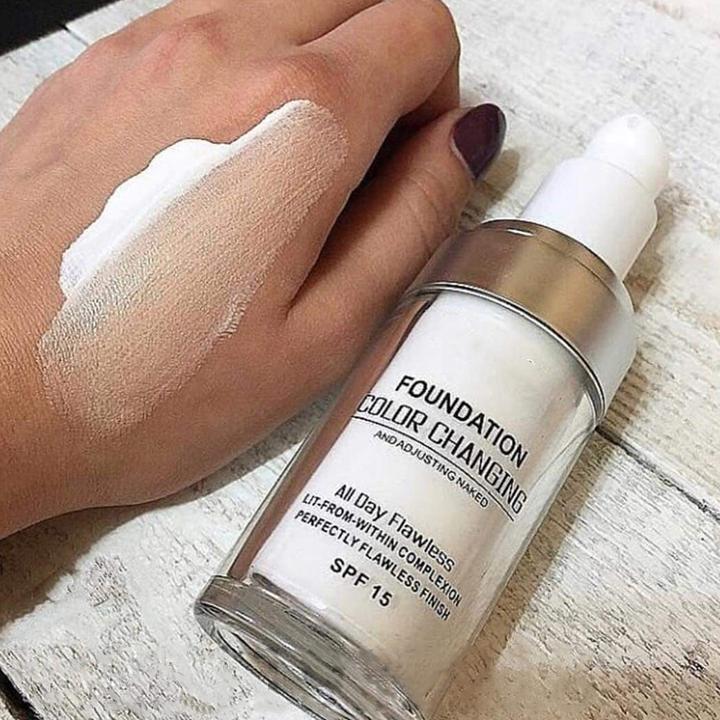 Color Changing Foundation